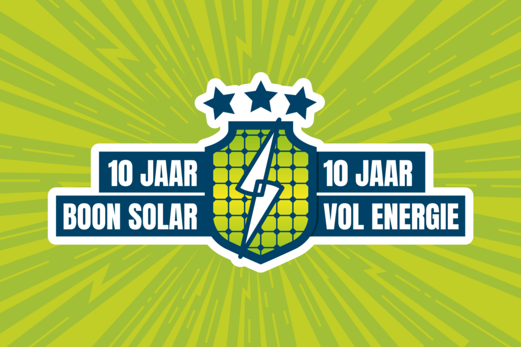 Boon Solar blaast 10 kaarsjes uit!